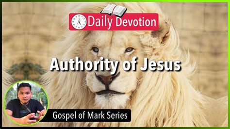 S4 Day03 Jesus Has Authority Over Satan I 5am Daily Devotion Youtube