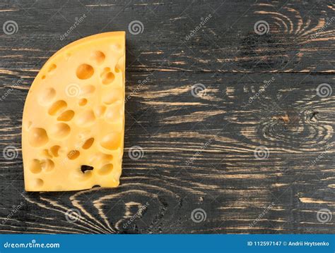 Cheese with holes stock image. Image of cheez, cheese - 112597147