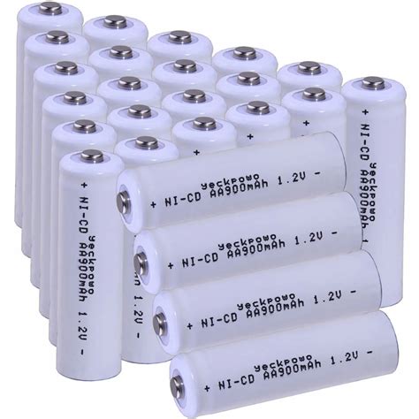 Real Capacity Pcs Aa V Nicd Aa Rechargeable Aa Battery Mah