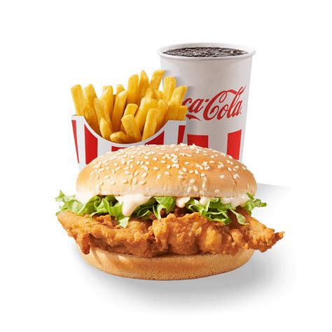 Meniu Fillet Burger Zinger Burger