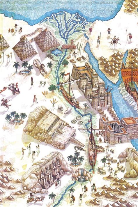 Ancient Egypt Map | Ancient egypt map, Egypt map, Ancient egypt