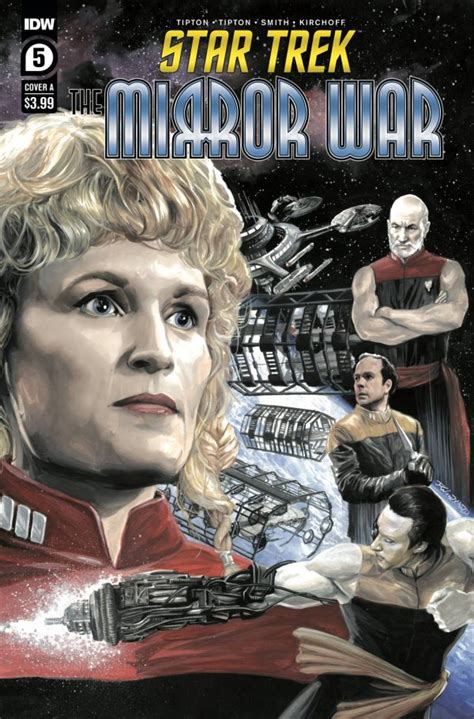 Reginald Barclay Star Trek Mirror Universe Idw Publishing