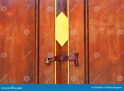 Wood Door Stock Image Image Of Antique Lock Keyhole 25556367