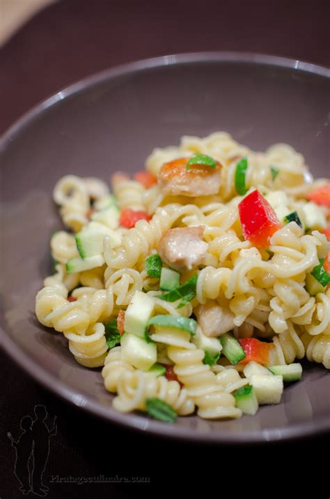 Piratage Culinaire Salade De P Tes Aux L Gumes Et Au Poulet