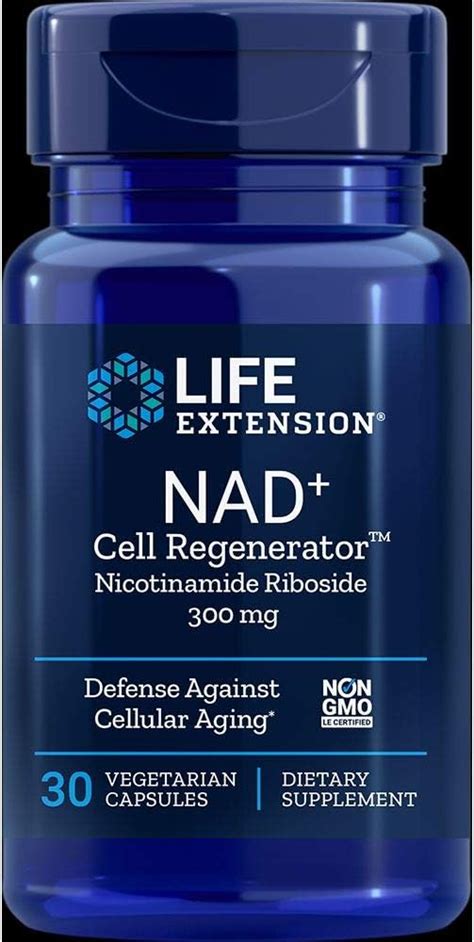 Life Extension Nad Regenerador Celular Rib Sido De Nicotinamida