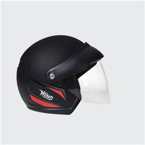 Capacete Taurus Wind V Aberto Preto Fosco Vermelho Tamanho Capacetes