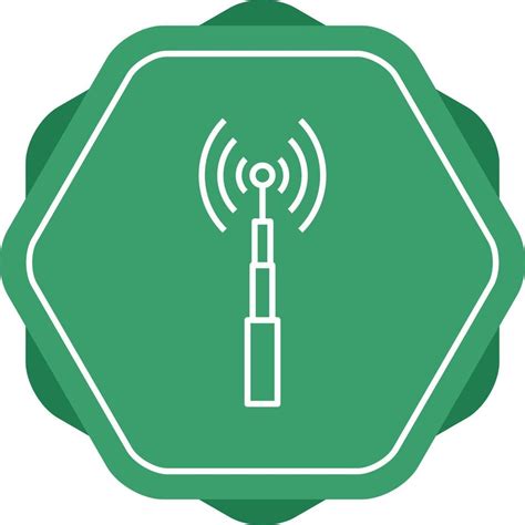 Unique Telecom Tower Vector Line Icon 15950201 Vector Art At Vecteezy