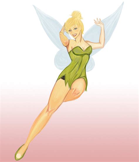 Tinkerbell Pin Up Reworked By Starberrystudios On Deviantart