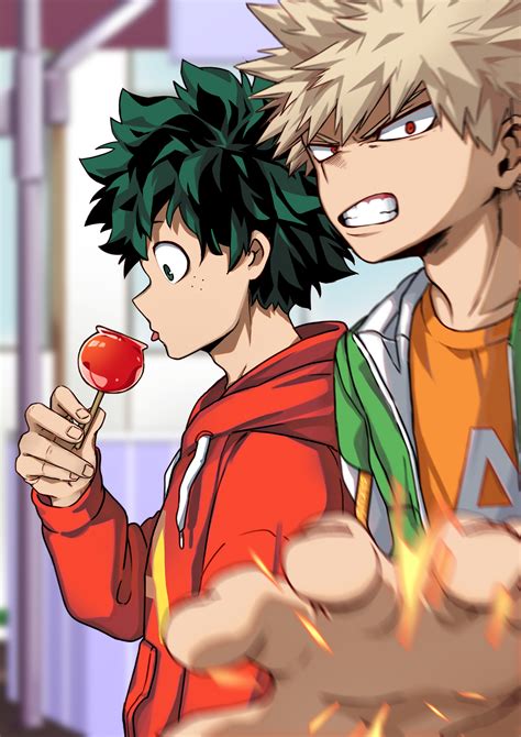 Bakugo And Deku Boku No Hero Academia Fan Art 43713142 Fanpop