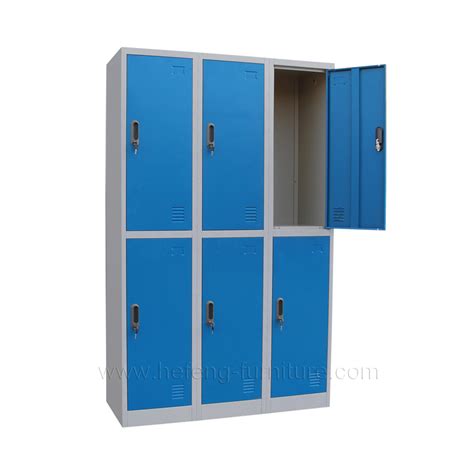 Locker Besi Terdiri Dari 6 Pintu Hefeng Furniture