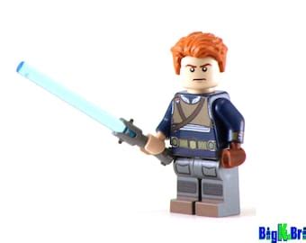 Lego Custom Star Wars Cal Kestis Minifigure Jedi Fallen Order Survivor