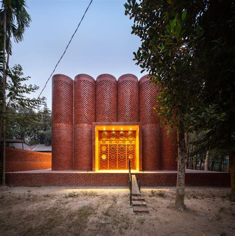 Sthapotik Tops Bangladesh Mausoleum With Chandelier Of Skylights