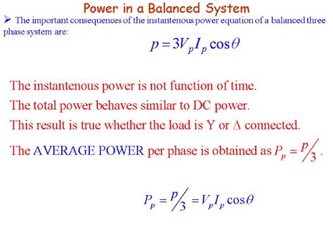 Three Phase Power Equations - Tessshebaylo