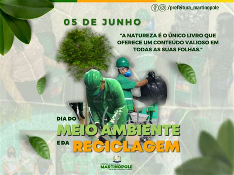 Dia Mundial Do Meio Ambiente E Da Reciclagem