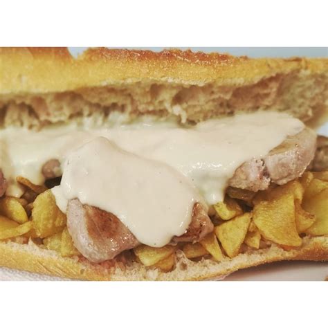 Lbumes Foto Bocadillo De Pollo Desmenuzado Con Mayonesa Cena Hermosa