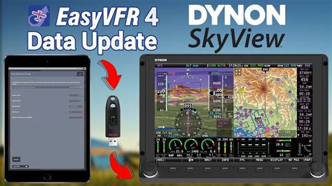 Dynon Skyview Data Update Using USB Showcase EasyVFR 4 YouTube