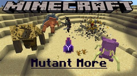 Mutant More Mod Minecraft 1 16 5 Mod Showcase Youtube