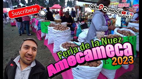 Feria De La Nuez Amecameca Youtube