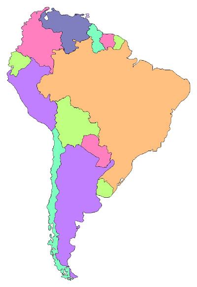 Latin America Map Clipart Clipart Suggest