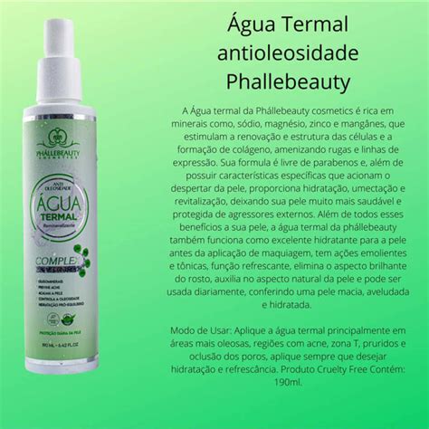 Phállebeauty Antioleosidade Kit Facial Controle da Acne Vegano 6