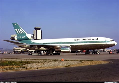 Mcdonnell Douglas Dc 10 30cf Trans International Airlines Tia