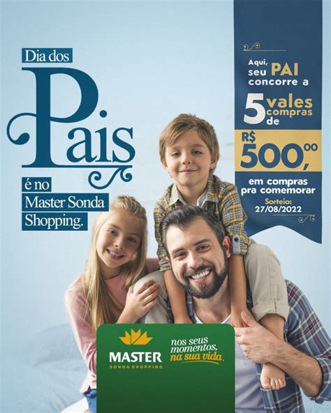 Master Sonda Shopping lança campanha de Dia dos Pais Jornal Boa Vista