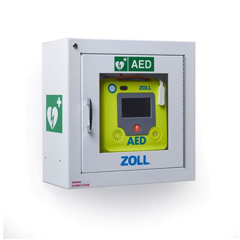 ZOLL AED 3 Semi-Recessed Wall Cabinet (8000-001257) - Defibshop