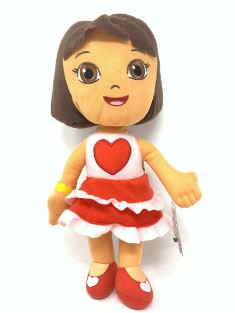 NICK JR. Dora The Explorer Plush Toy - 8" Dora Plush - Walmart.com