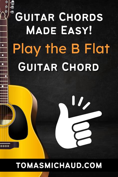 B Flat Guitar Chord, Acoustic Guitar Chords, Guitar Songs, Guitar ...