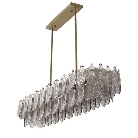 Eichholtz Chandelier Verbier Rectangular Brass Bei Villatmo De