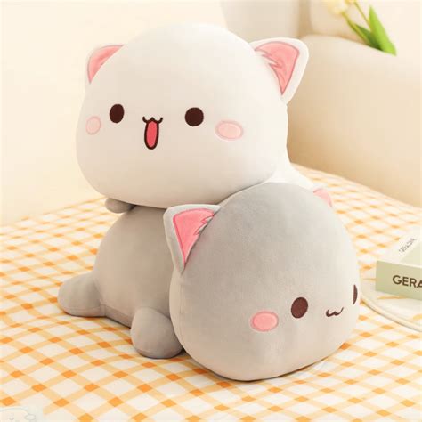 Mochi Mitao Cats Peach Goma Set Plush - Plush Toys Singapore Online Shop