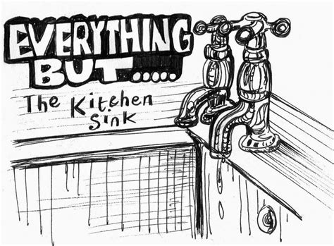 86 Beautiful Everything And The Kitchen Sink Cartoon Image Most Trending Most Beautiful And