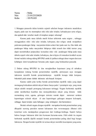 Pancasila Dan Kausalitas Pdf