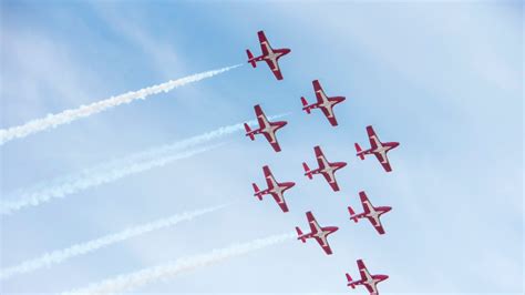 Snowbirds scrap Saturday flyover in southern Ontario due to weather ...