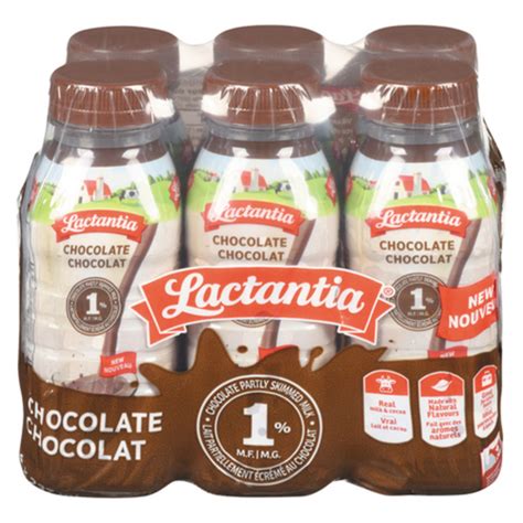 Lactantia Milk Chocolate 1 Partly Skimmed 6 x 237 ml Voilà Online