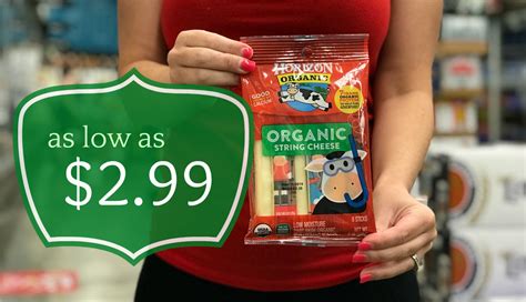 Horizon Organic Cheese String Cheese as low as $2.99 at Kroger ...