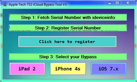 Apple Bypass Tool V3 Free Download (iPhone 4S, iPad Direct Unlocked)