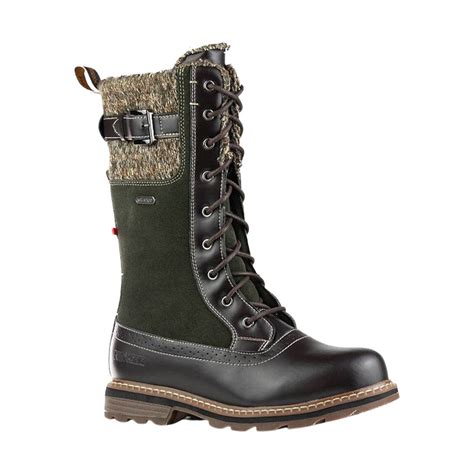 Nexgrip Women S Ice Jenna Boot Olive Brown Lenny S Shoe And Apparel