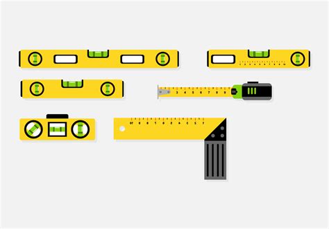 Tool Level Icon Vector Set 129065 Vector Art At Vecteezy