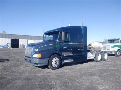 1999 Volvo 3 Axle Semi Truck w/ Sleeper | Live and Online Auctions on ...