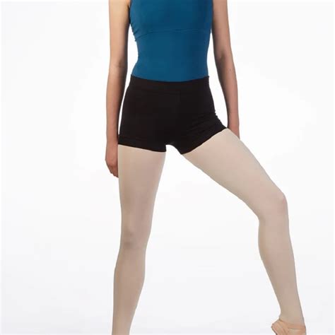 Icostumes Girls Ballet Jazz Shorts Dance For Dancewear Teen Dance