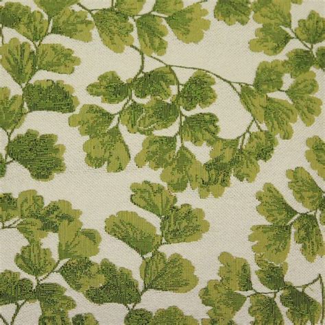 Mcalistertextiles Maidenhair Fern Tapestry Weave Fabric By The Yard