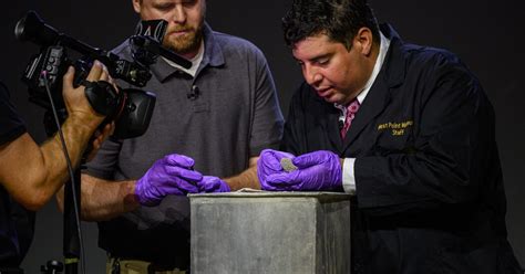 West Point Time Capsule At First Full Of Dirt Reveals Coins And A