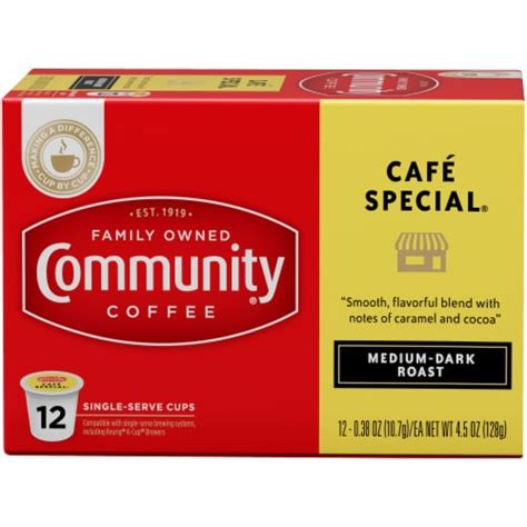 Community Coffee® Cafe Special® Medium Dark Roast K Cup® Coffee Pods