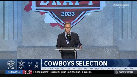 Cowboys Select Mazi Smith With No. 26 Pick