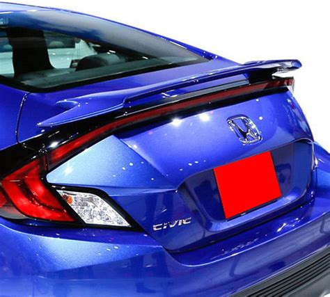 Honda Civic Coupe SI Factory Style Painted Rear Spoiler 2016 2017