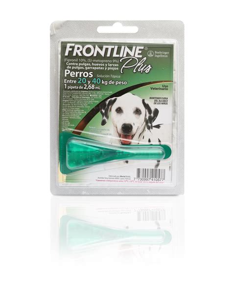 Frontline Plus Pipeta Antiparasitaria Ext Perros Kg Kg