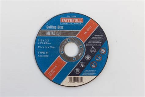 115mm Metal Cutting Disc Ranton Building Supplies