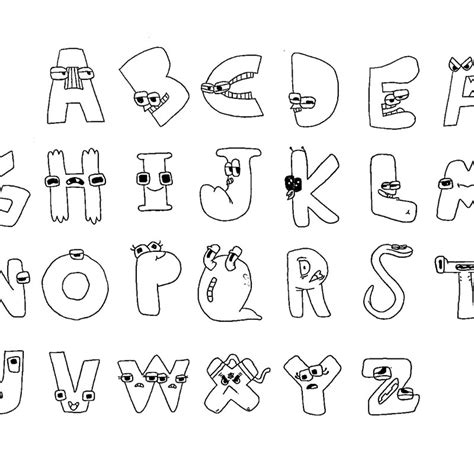 Alphabet Lore - Etsy