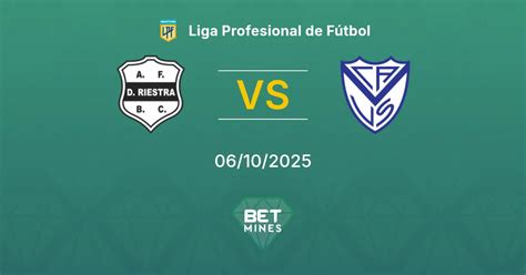 Estatísticas De Deportivo Riestra X Vélez Sársfield